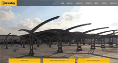 Desktop Screenshot of grandlayconstruction.com
